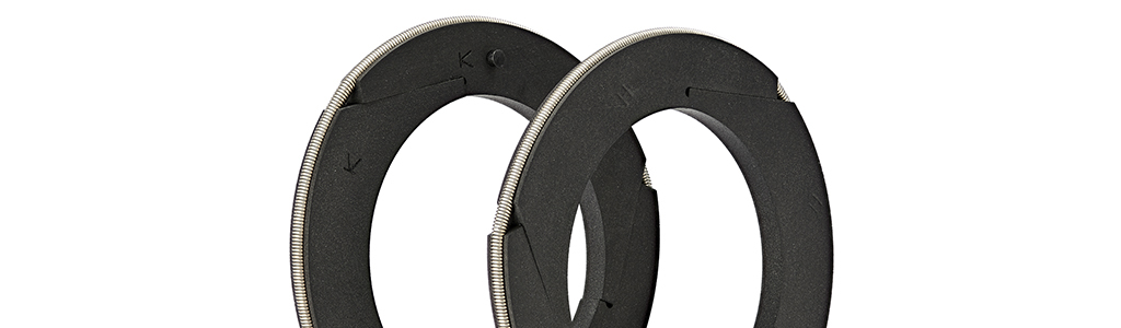 Compressor packing rings made from TruTech polymers